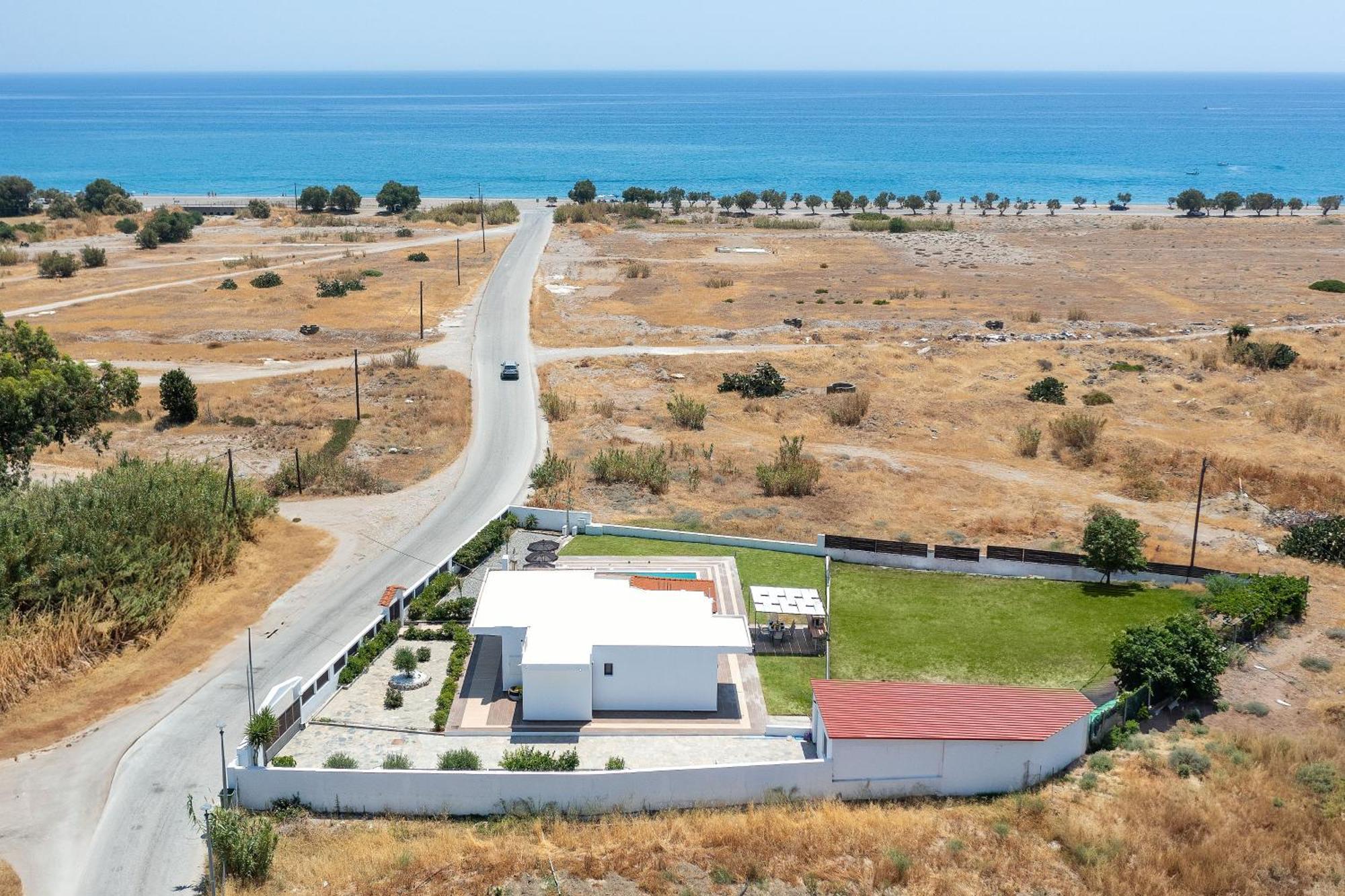 Elysian Villa Afantou Bagian luar foto